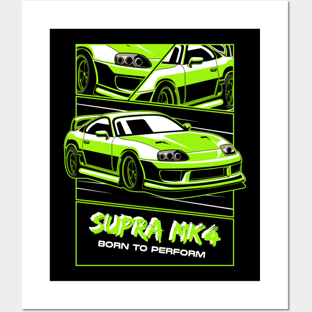 MK4 Lover Wall Art by Harrisaputra